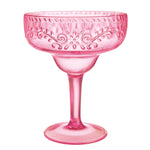 Load image into Gallery viewer, Boho Embossed Margarita Glass
