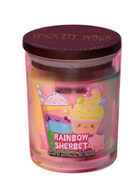Load image into Gallery viewer, Wickety Wack Candle [FLV:Rainbow Sherbet]
