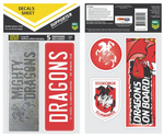 Load image into Gallery viewer, St george Dragons Car Stickers

