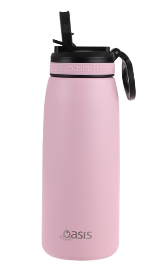 Oasis Insulated Sports Bottle with Sipper Lid