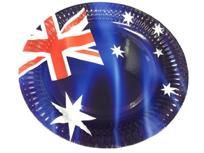 Australian Flag Plates