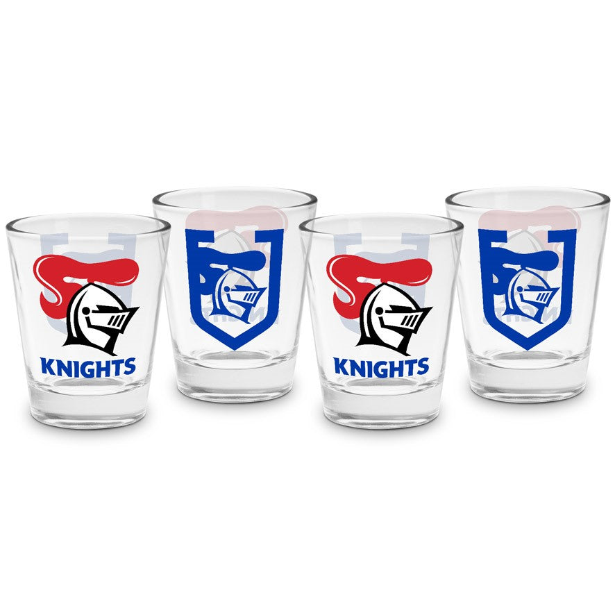 Newcastle Knights Shot Glasses
