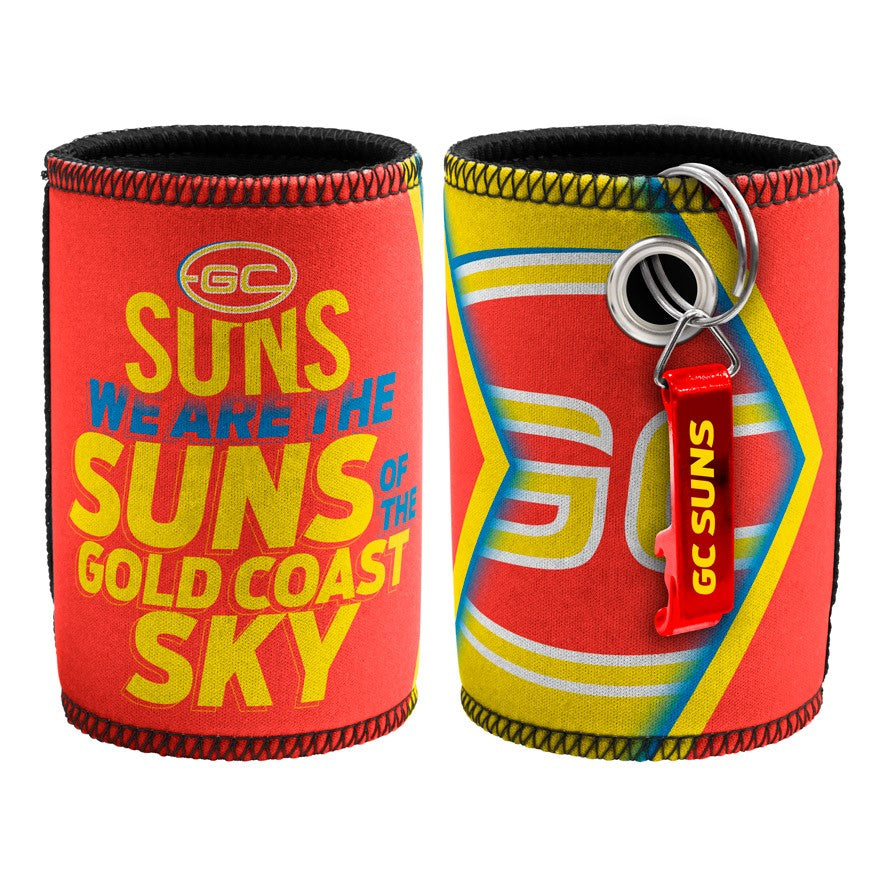 Gold Coast Suns Can Cooler Opener