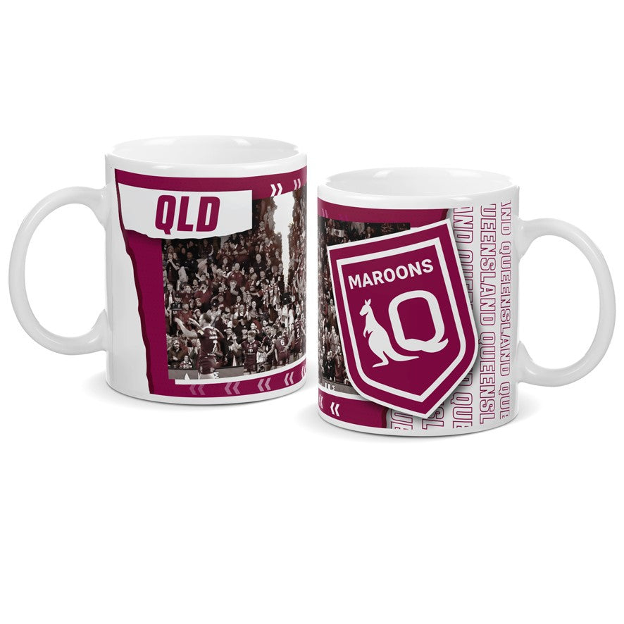 Qld Maroons Logo Coffee Mug