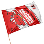 Load image into Gallery viewer, St George Dragon Flag [FLV:Retro Mascot]
