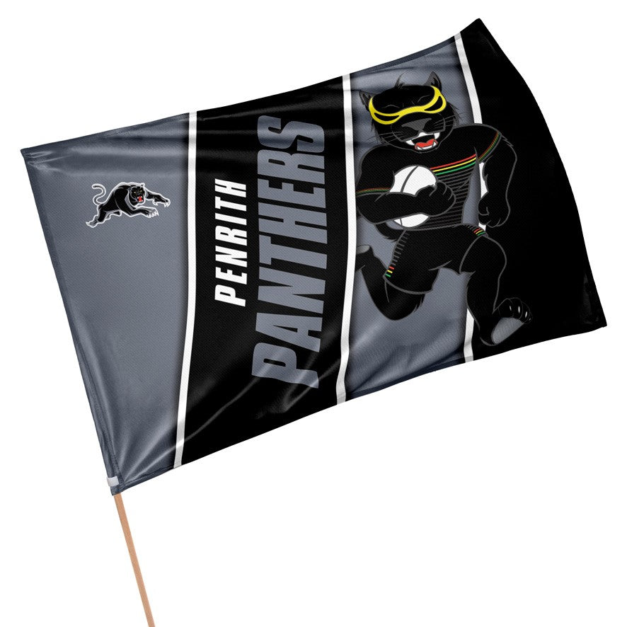Panthers Retro Game Flag