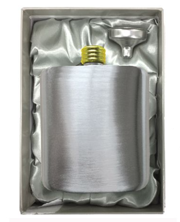 Hip Flask With Funnel