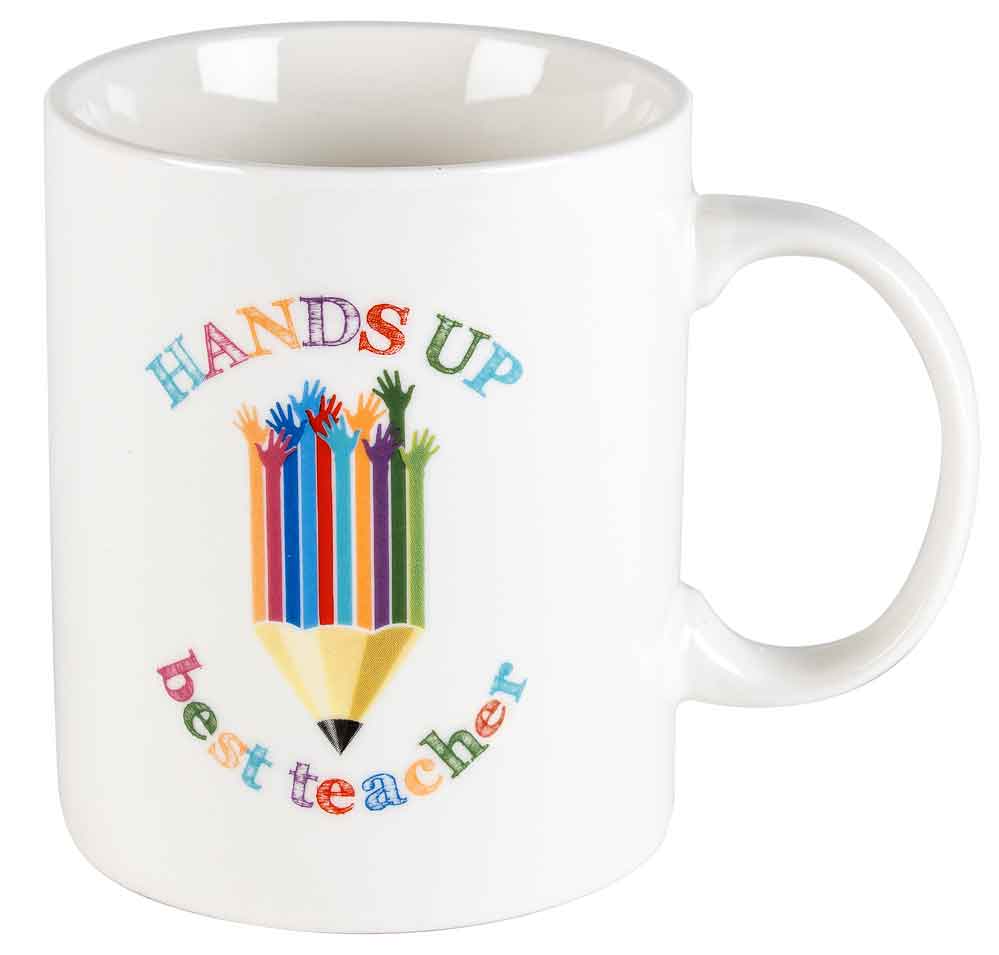 Teacher Coffee Mug [FLV:Hand Up]