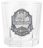 Load image into Gallery viewer, Whisky Glass - 40th [FLV:Birthday]

