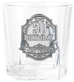 Load image into Gallery viewer, Whisky Glass - 50th [FLV:Birthday]
