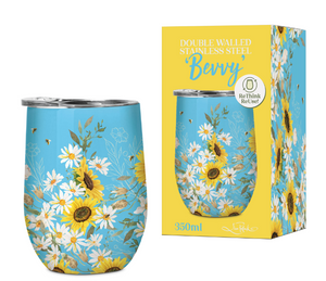 Bevvy Cup 350ml - Daisy Chain