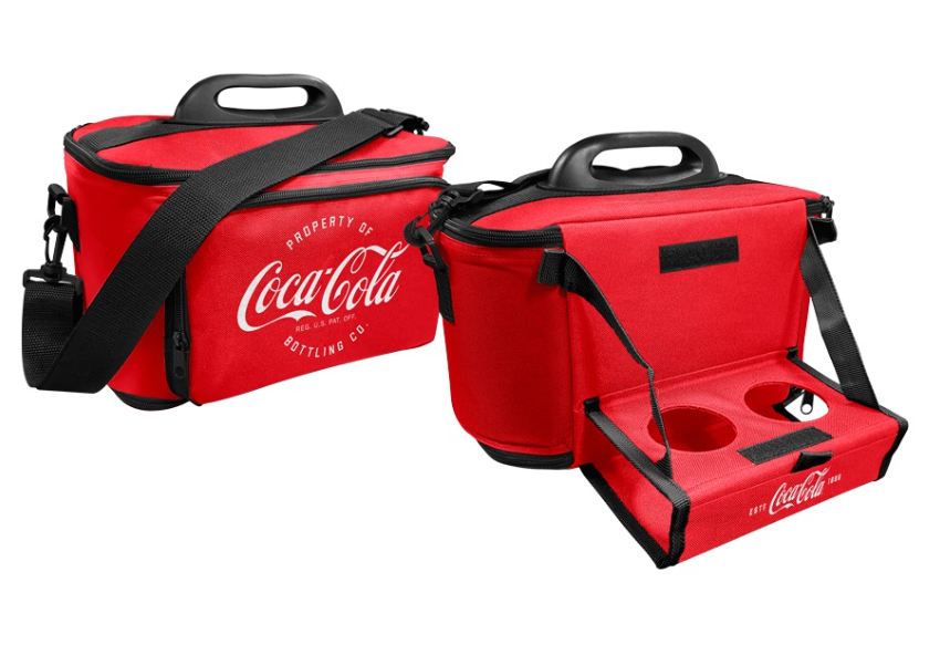 Coca Cola Cooler Bag With Tray