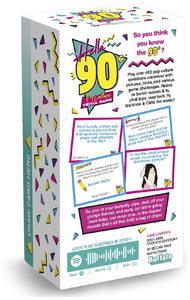 90's Pop Cutlure Trivia Game
