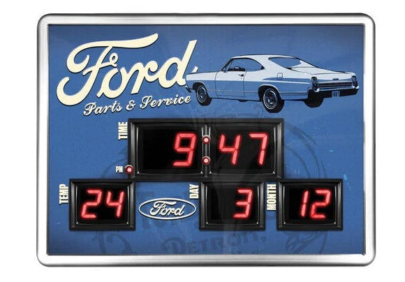 Ford Scoreboard Clock