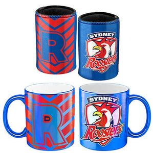 Sydney Roosters Metallic Cooler & Mug Pack