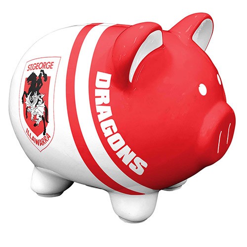 St George Dragons Piggy Bank