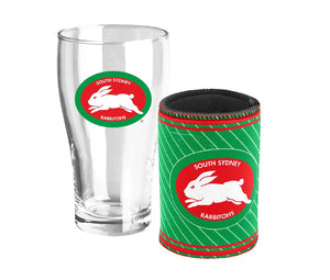 South Sydney Rabbitohs Heritage Pint & Cooler Pack