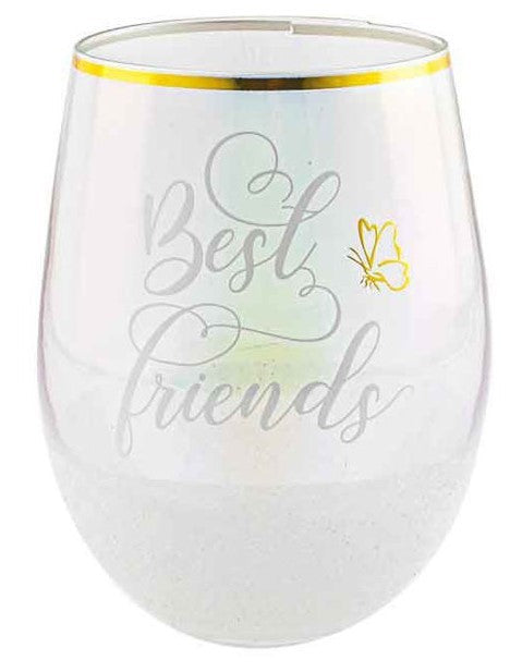 Glitterati Glass - Best Friends
