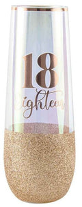 Glitterati Champagne Glass - 18th