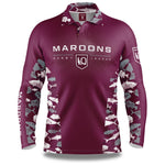 Load image into Gallery viewer, Queensland Maroons Fishing Shirt
