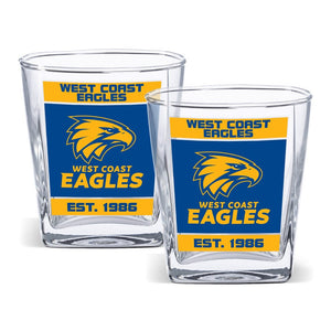 West Coast Eagles Spirit Glasses