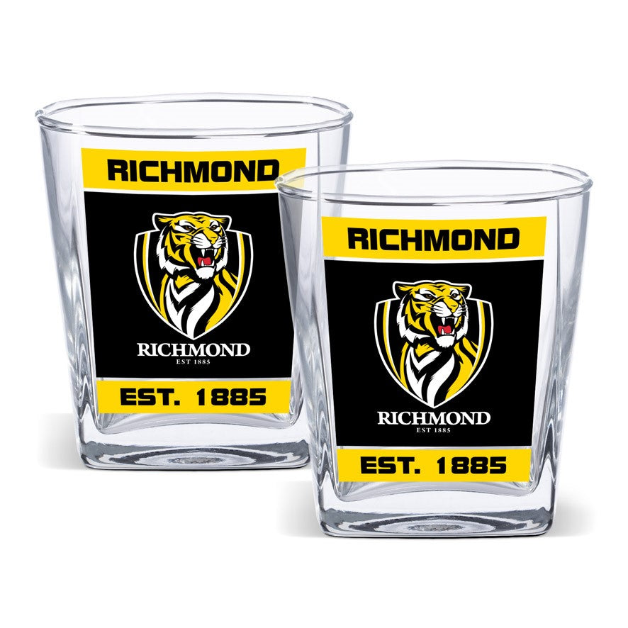 Richmond Tigers Spirit Glasses