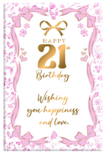 Load image into Gallery viewer, Birthday Ceramic Plaque [FLV:21st]
