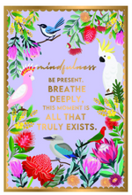 Load image into Gallery viewer, Inspirational Ceramic Plaque [FLV:Mindfulness]
