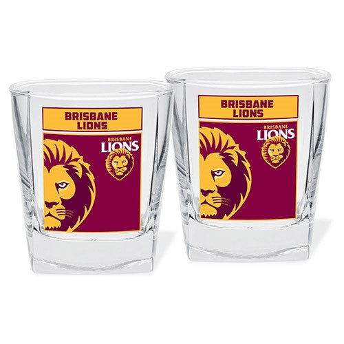 Brisbane Lions Spirit Glasses