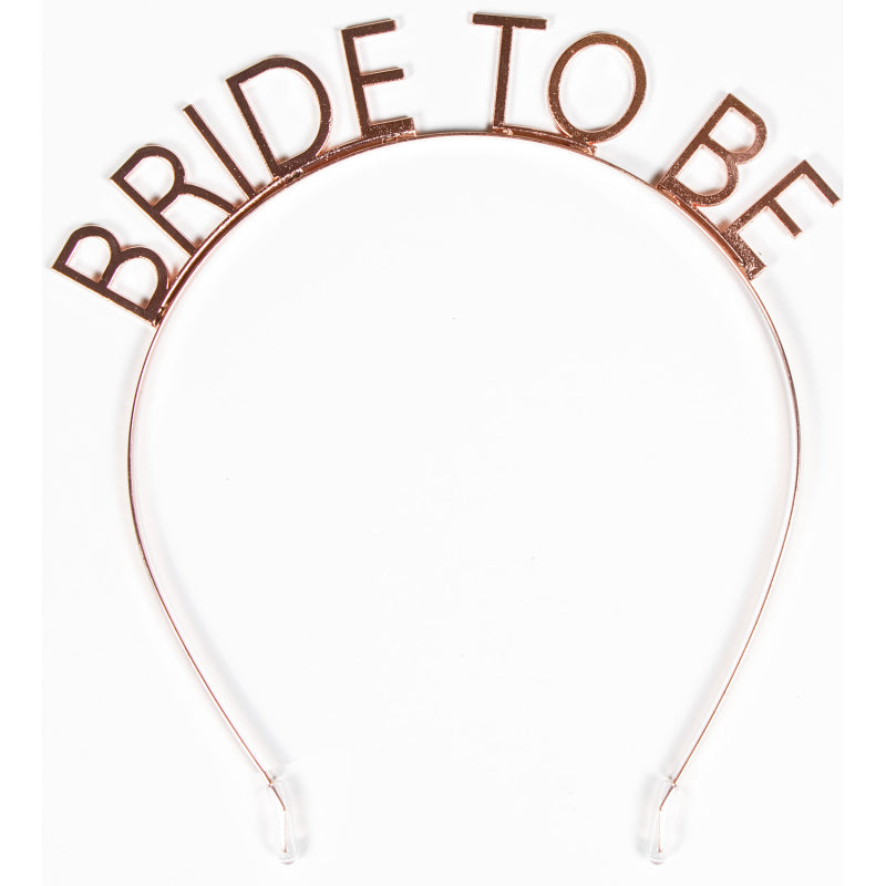 Bride to Be Headband [FLV:Rose Gold]