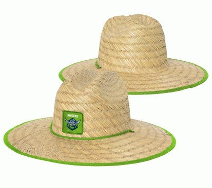 Canberra Raiders Straw Hat [FLV:Logo]