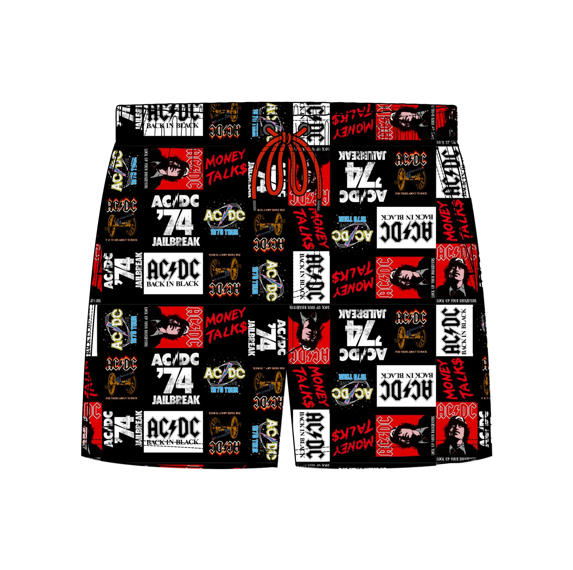 ACDC Tour Party Shorts [SZ:Small]