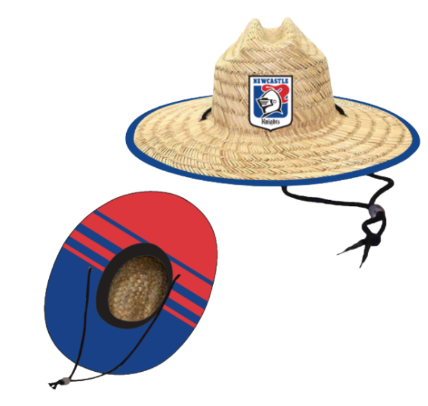 Newcastle Knights Straw Hat