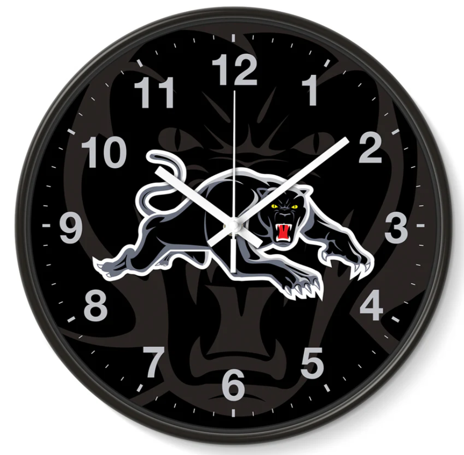 Penrith Panthers Wall Clock