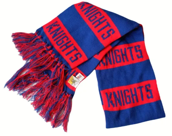 Newcastle Knights Scarf [FLV:Knitted]