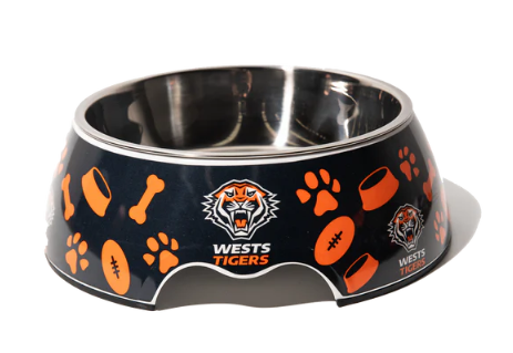 Wests Tigers Pet Bowl