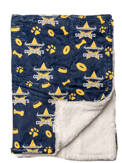 NQ Cowboys Pet Blanket