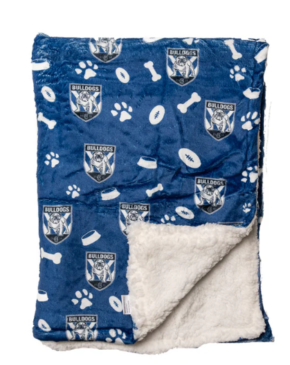 Canterbury Bulldogs Pet Blanket