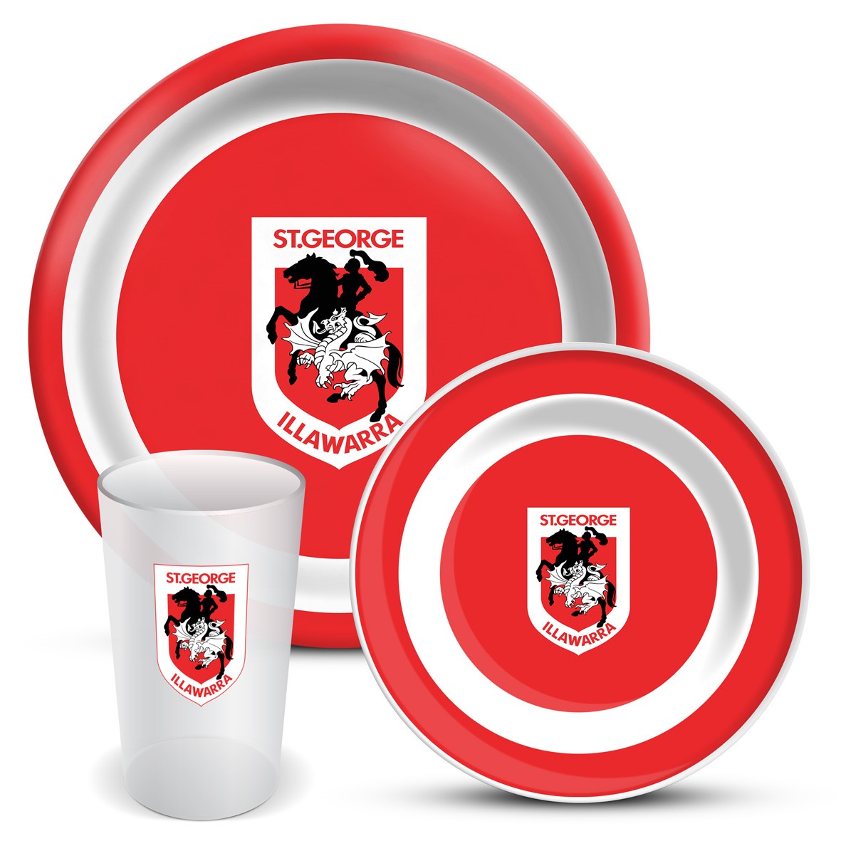 St George Dragons Melamine Set