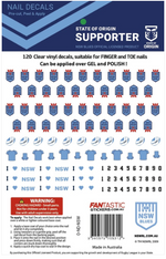 Load image into Gallery viewer, NSW Blues Mini Nail Decals
