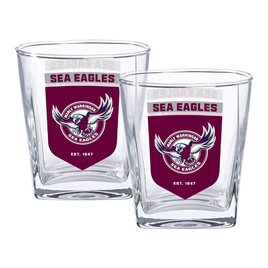 Manly Sea Eagles Spirit Glasses