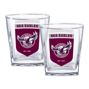 Manly Sea Eagles Spirit Glasses