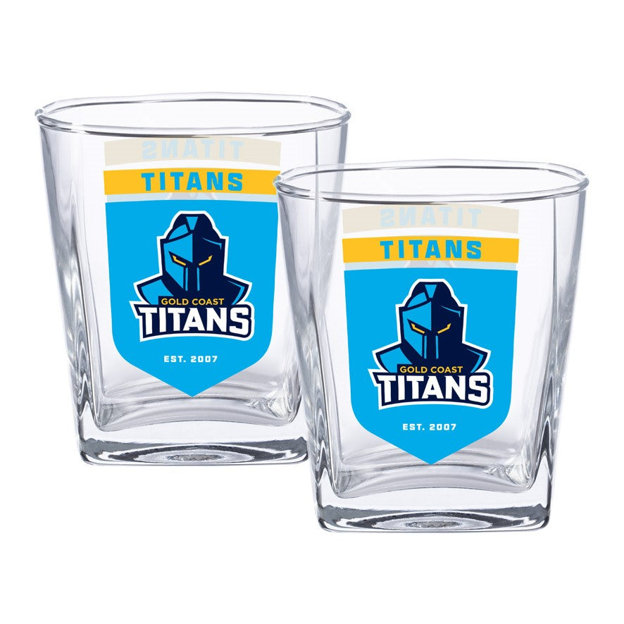 Gold Coast Titans Spirit Glasses