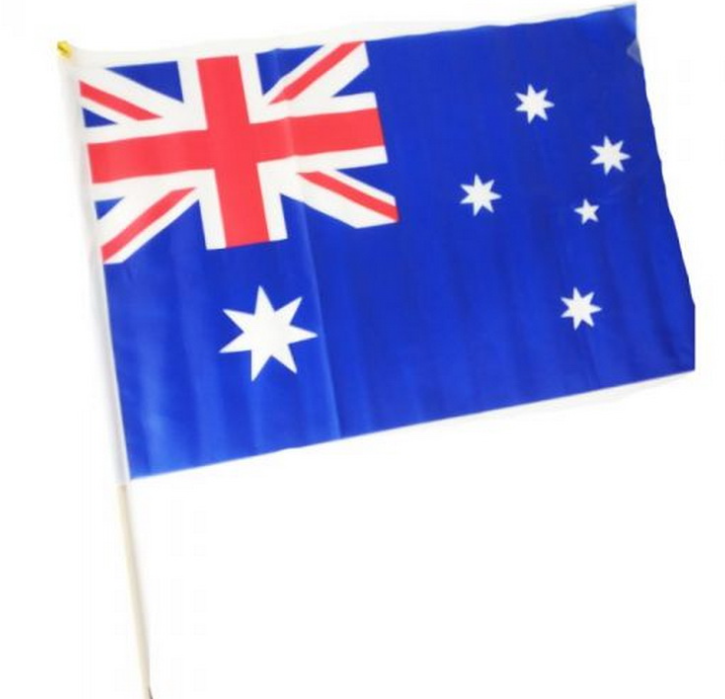Aussie Hand waver Flag