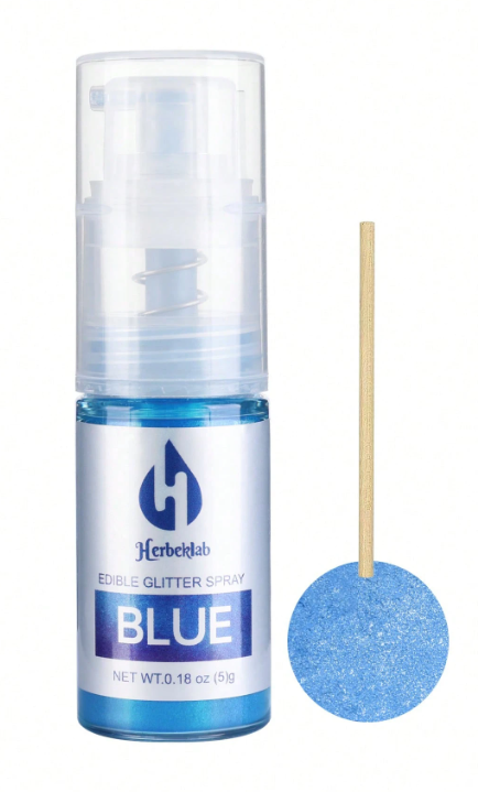 Edible Luster Glitter Spray [FLV:Blue]