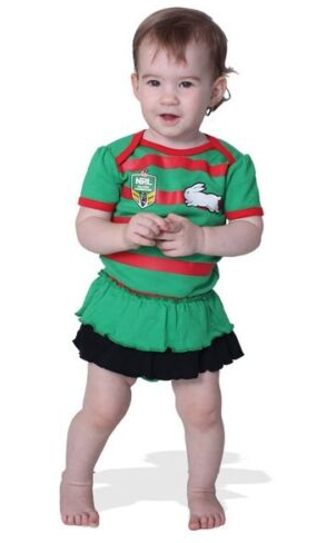 South Sydney Rabbitohs Girls Footysuit