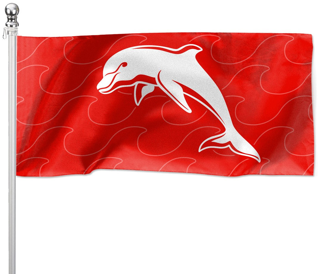 Dolphins Pole Flag