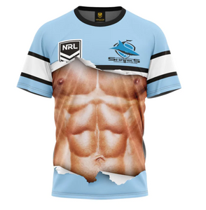 Cronulla Sharks Ripped Tee