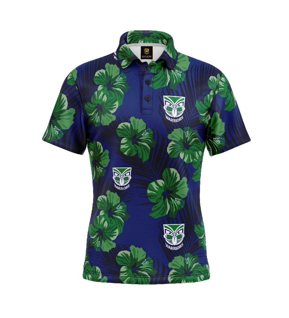 New Zealand Warriors Aloha Polo