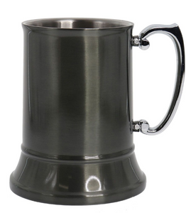 Stainless Steel Tankard [FLV:Shiny Gunmetal]